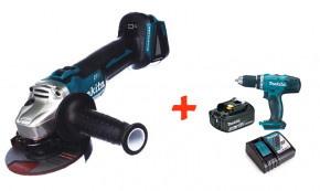    Makita DGA504Z+ - Makita DDF453RFX7