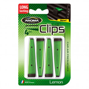  Aroma Car Clips Lemon, 4x5g (377)