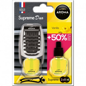  Aroma Car Supereme DUO Slim 8ml - VANILLA (10.) (92251)