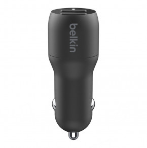   Belkin Car Charger 24W Dual USB-A, black (CCB001BTBK) 6