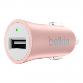   Belkin Car Charger 12W USB 2.4A, Mixit Metallic, rose gold (F8M730BTC00)