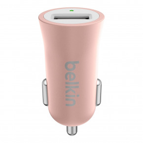   Belkin Car Charger 12W USB 2.4A, Mixit Metallic, rose gold (F8M730BTC00) 3