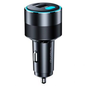   Choetech car 2USB-C+USB-A 130W QC3.0/PD/PPS black (TC0011-BK) 4