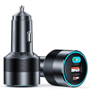   Choetech car 2USB-C+USB-A 130W QC3.0/PD/PPS black (TC0011-BK) 5