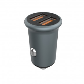    ColorWay (2USBx2.4A, 36W) Quick Charge 3.0 Gray (CW-CHA036Q-GR) 3