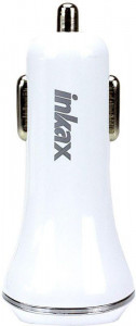    INKAX CD-12 Car charger + Type-C cable 2USB 2.1A White #I/S 4