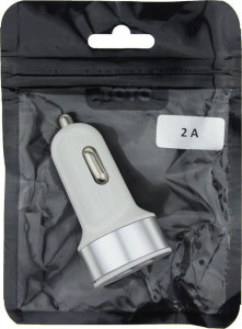    TOTO TZZ-58 Car charger metal 2USB 2,1A Silver #I/S 3