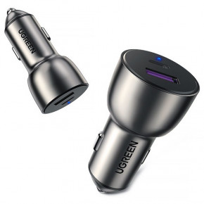  UGREEN QC 3.0+QC 3.0 Dual USB-A 36W Fast Car Charger . ѳ (CD213) (60980) 4