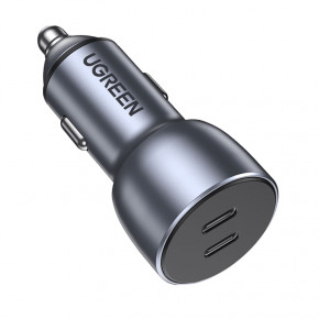  UGREEN QC 3.0+QC 3.0 Dual USB-A 40W Fast Car Charger . ѳ (CD213) (70594) 5