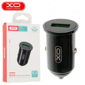    XO CC35 QC3.0 18W 1USB black 3