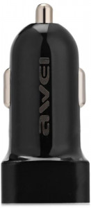    AWEI C-200 Car charger 2USB 2.4A Black #I/S