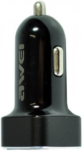    AWEI C-200 Car charger 2USB 2.4A Black #I/S 5