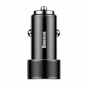    Baseus Small Screw Quick Charge (2USB, 36W) Black 6