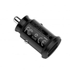    BOROFONE BZ8 MaxRide Dual Port Car Charger Black 5