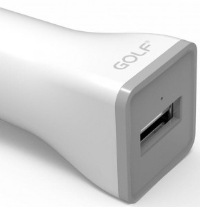    GOLF GF-C1 Car charger 1USB 1A White #I/S 3