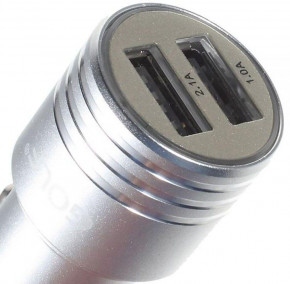    GOLF GF-C06 Car charger 2USB 2.1A Grey #I/S 3