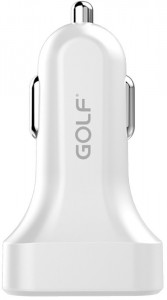    GOLF GF-C11 Car charger 2USB 2.1A White #I/S 4