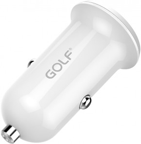    GOLF GF-C5 Car charger 1USB 1A White #I/S