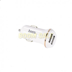   Hoco Z1 + Lightninig  2 USB 2.1A White