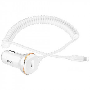    Hoco Z14 + Lightning Cable (1USB 3.4A) White