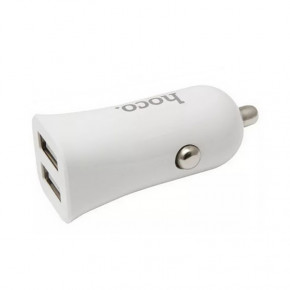    Hoco Z12 (2USB 2.4A) White 4