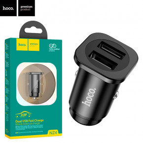    Hoco NZ4 2USB 2.4A black 5