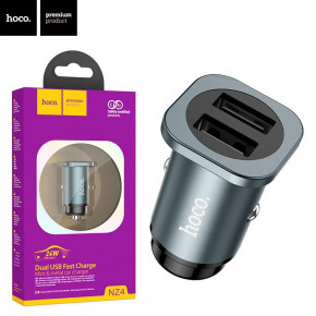    Hoco NZ4 2USB 2.4A gray 5