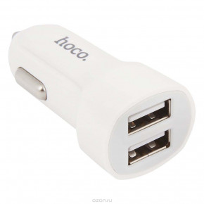    Hoco Z2A 2USB/2,4A White