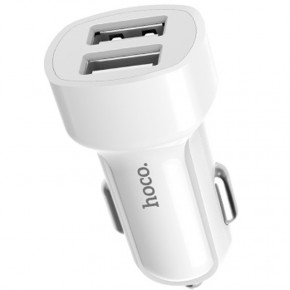    Hoco Z2A 2USB 2.4A white