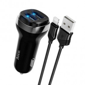    Hoco Z40 2USB 2.4A Lightning black