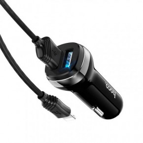    Hoco Z40 2USB 2.4A Lightning black 3