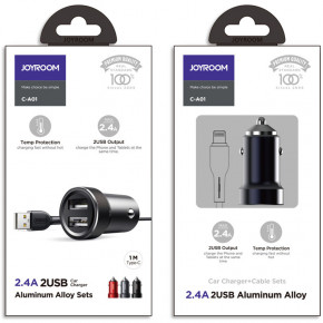  Joyroom C-A01 (2 USB /2.4A)  7