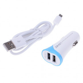    Ldnio C332 + Micro USB Cable (2USB 3.4A) Blue 5