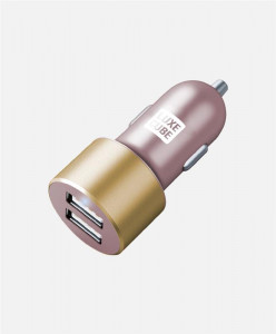    Luxe Cube 2USB 17W Pink (8886668686228)