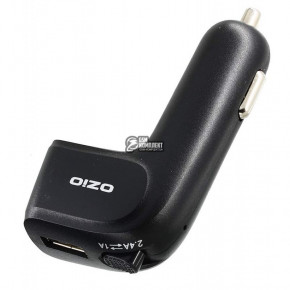    Ozio E-CG34 Dual (1USB 2.4A) Black 3