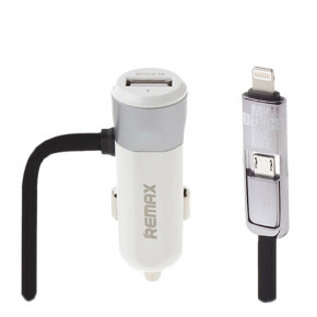    Remax Fast 8 RCC102   2 in 1 (1USB 3.4) Silver