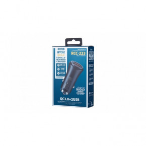    Remax RCC223 Wyche Series 2USB+ QC3.0 Black 3