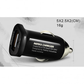    Remax RCC-101 Mini (1USB 2.1A) Black 4