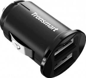    Tronsmart C24 Dual USB Port Car Charger Black #I/S 3