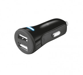   Trust 20W Car Charger with 2 USB port (20572)