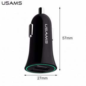    Usams US-CC013 2Usb 2.1 Black 6