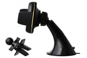  Wireless 2E Car Mount Rotating 5W Black (2E-WCQ01-03)