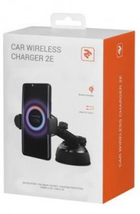   2E Car Windsheild Wireless Charger 10W black (2E-WCQ01-06) 3