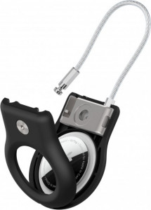  Belkin Secure Holder with Wire Cable AirTag (MSC009BTBK) 5