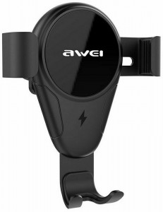  Awei CW3 Wireless Car Holder Black