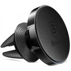   Baseus small ears air outlet (leather) black