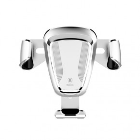    Baseus Gravity Car Mount Silver (3104-15079)