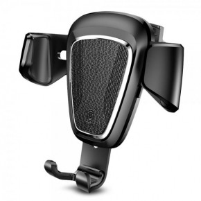  Baseus Gravity Car Mount Metal Type Black (SUYL-B01) (BS-000065412)