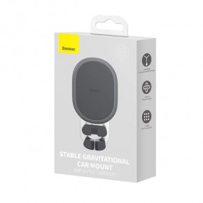   Baseus StableGravitationalCarMount Black (SUWX000001) (8)