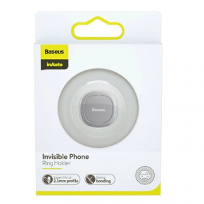    Baseus Invisible phone ring holder (SUYB-0) Silver 7